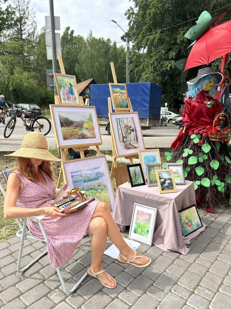 Akwarele Czarna Puma 09