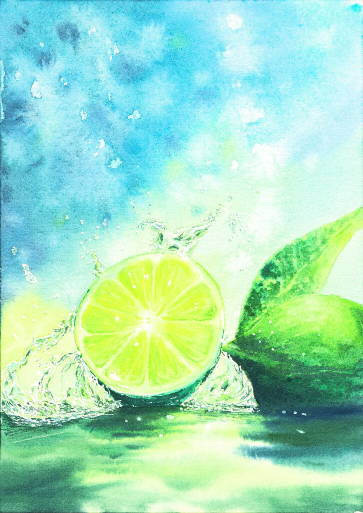 Akwarele Czarna Puma 13